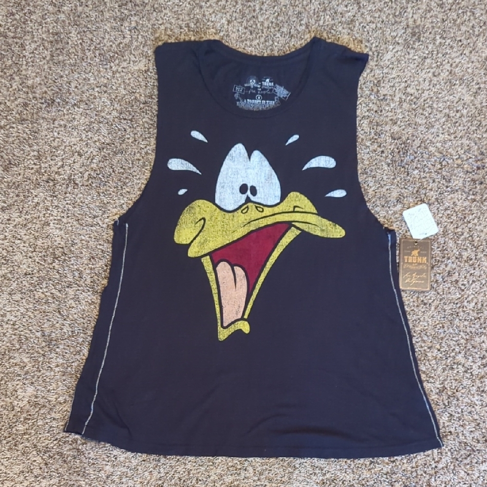 NWT Free People Daffy Duck Tank